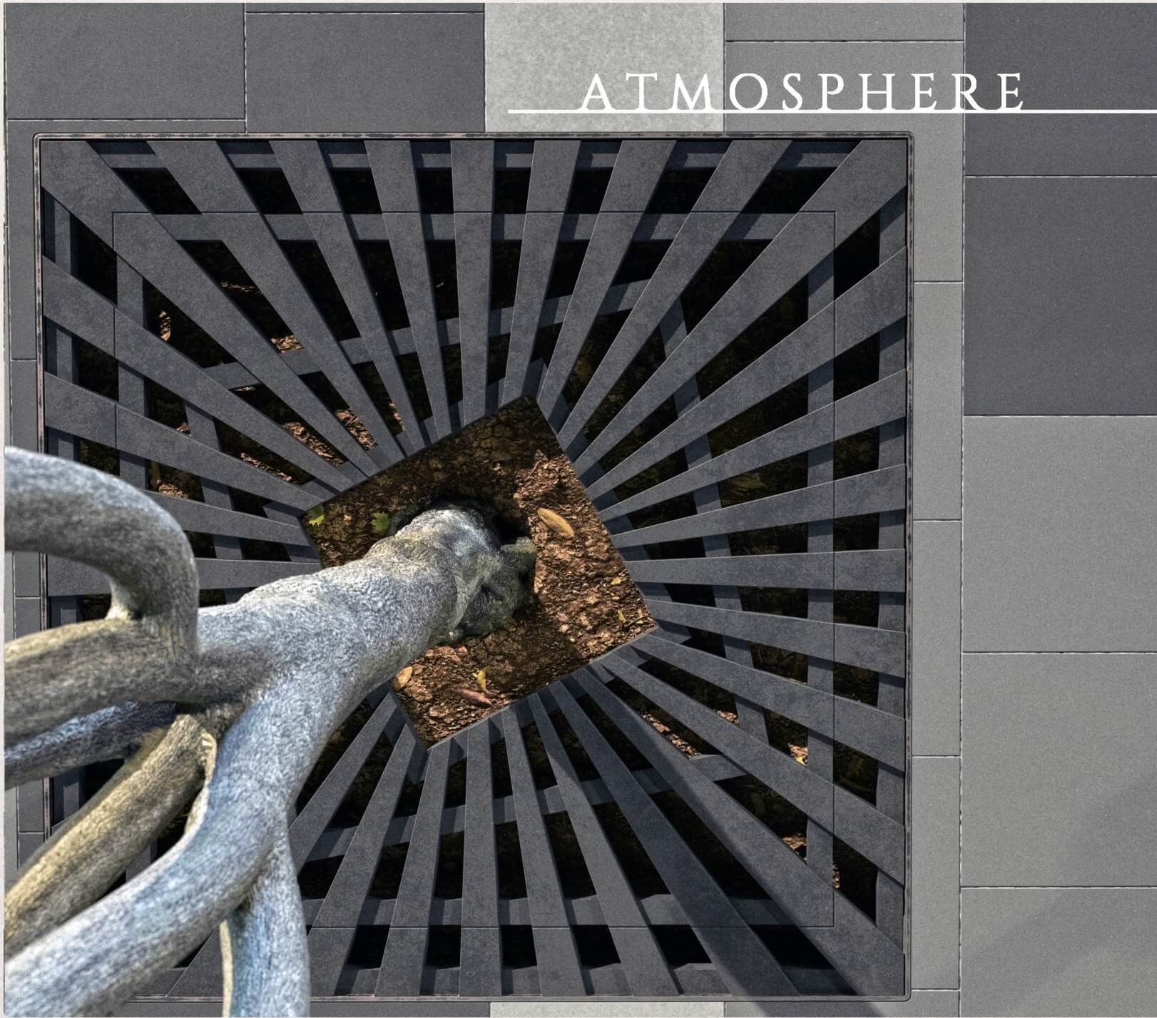 Приствольная решетка для дерева ZKING ATMOSPHERE 1.2х1.2м Черная в Кирово-Чепецке фото