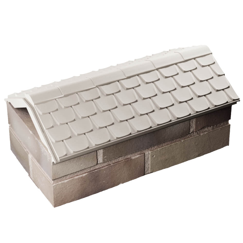 Парапет Zking Эльбрус Бежевый с посадкой на 1 кирпич (255мм) в Кирово-Чепецке фото