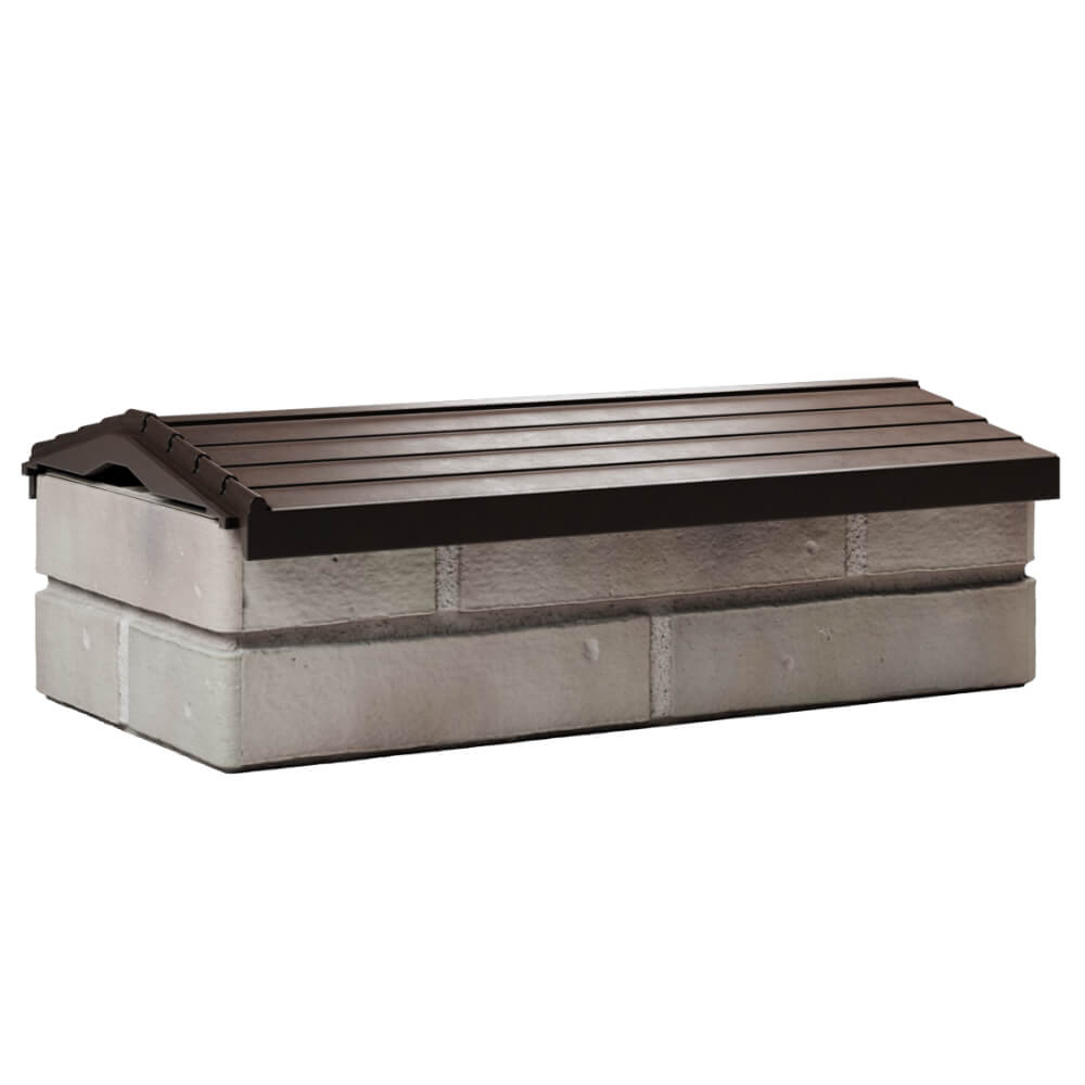 Парапет Zking Бона ХайТек Коричневый с посадкой на 1 кирпич (200/225/255мм) Кирово-Чепецк фото