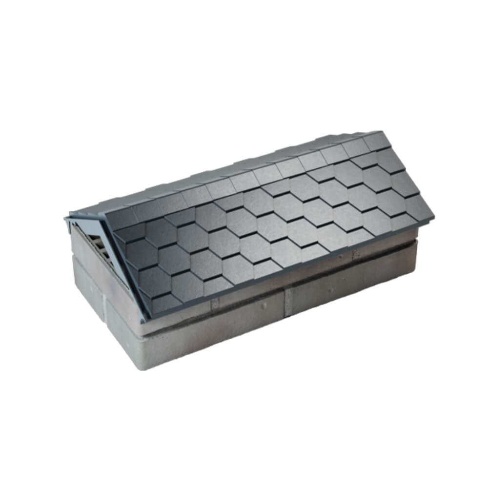 Парапет Zking Эверест Серый с посадкой на 1 кирпич (200/225/255мм) в Кирово-Чепецке фото