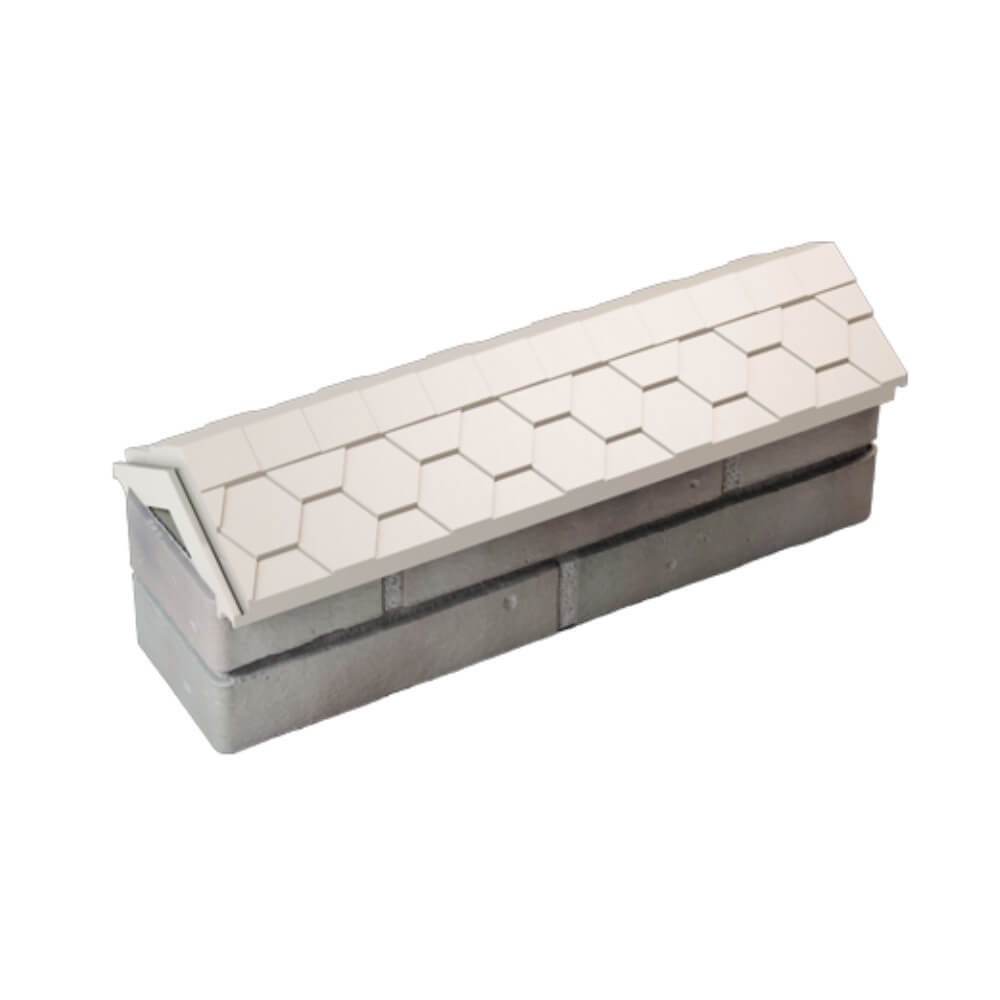 Парапет Zking Эверест Бежевый с посадкой на 0.5 кирпича (130мм) в Кирово-Чепецке фото