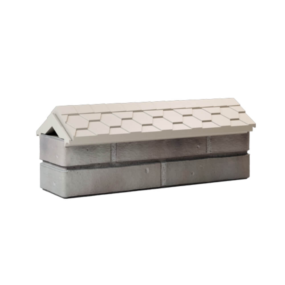 Парапет Zking Эверест Бежевый с посадкой на 0.5 кирпича (130мм) Кирово-Чепецк фото