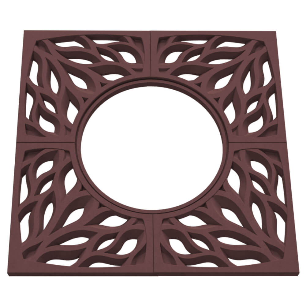 Приствольная решетка для дерева ZKING CRUST 1.2х1.2м Коричневая в Кирово-Чепецке фото