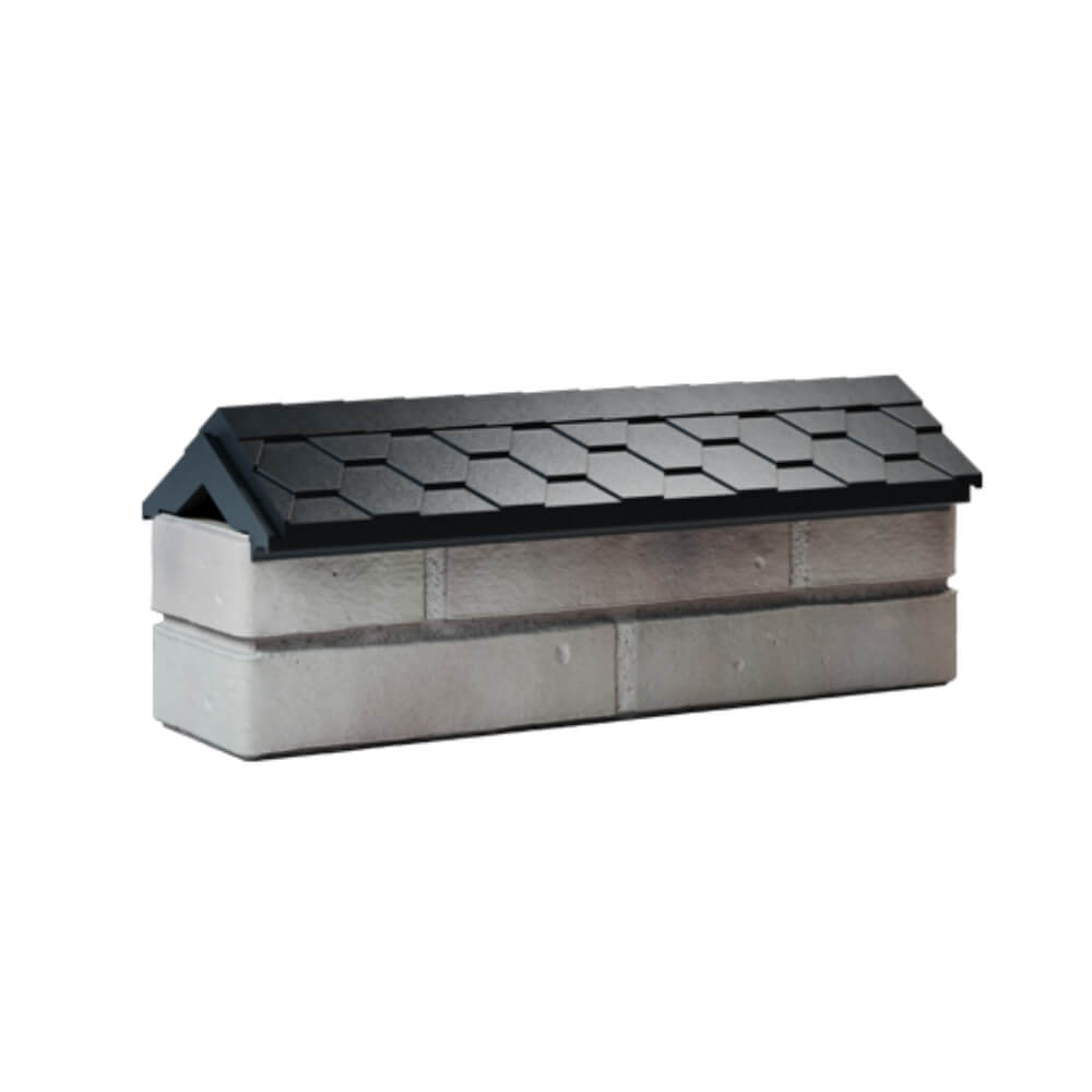 Парапет Zking Эверест Черный с посадкой на 0.5 кирпича (130мм) Кирово-Чепецк фото