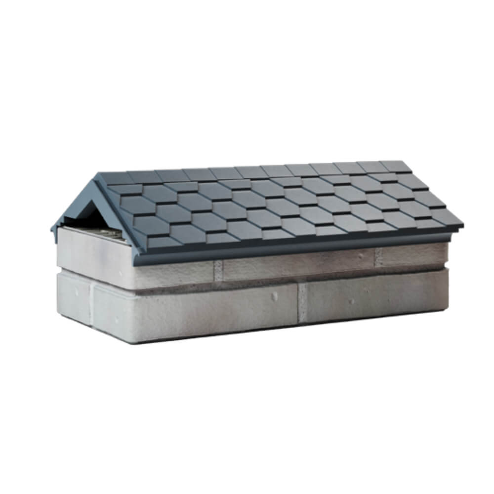 Парапет Zking Эверест Серый с посадкой на 1 кирпич (200/225/255мм) Кирово-Чепецк фото