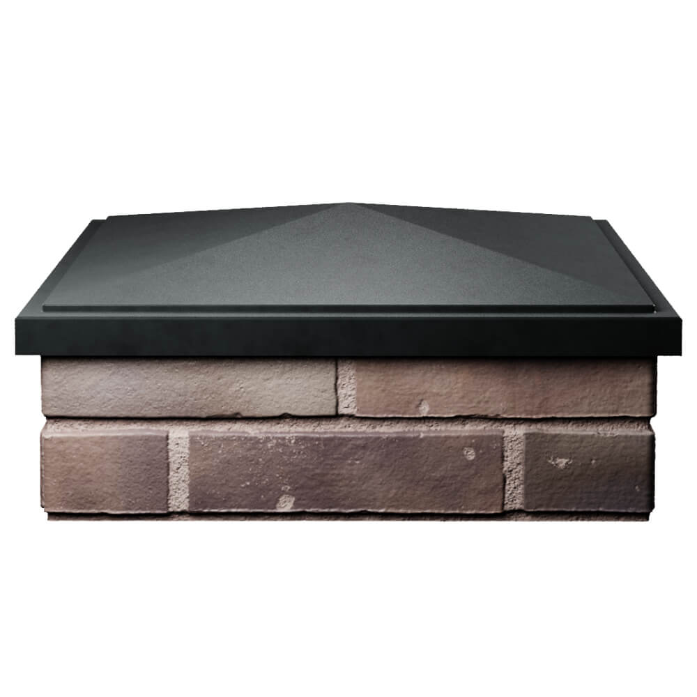 Колпак Zking БонаМоно Черный на столб 2х2 кирпича (515х515, 530х530мм) Кирово-Чепецк фото