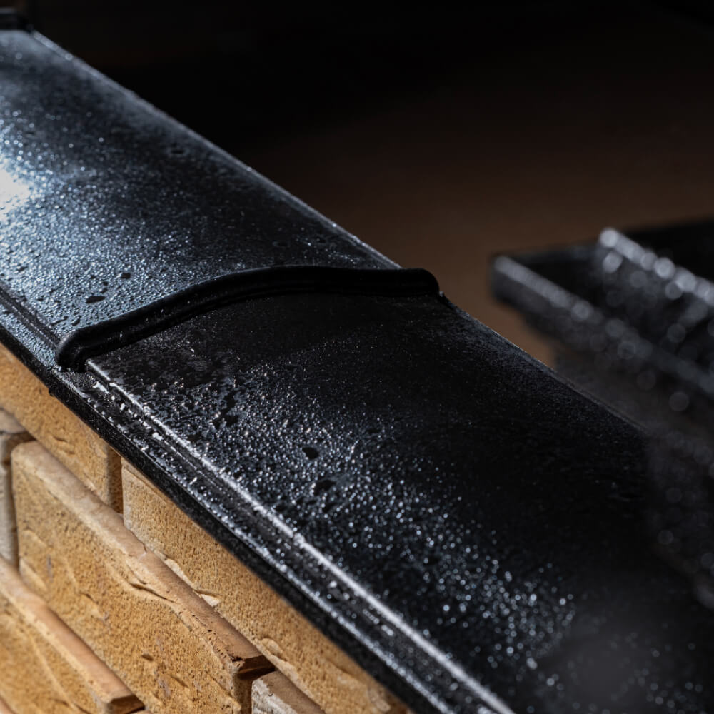 Парапет Zking Монблан Черный посадка на 0.5 кирпича (130мм) в Кирово-Чепецке фото