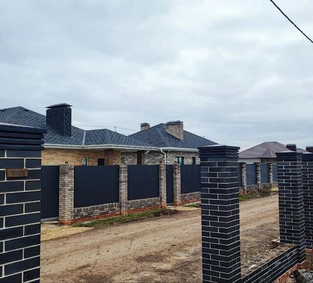 Колпак Zking Бона ХайТек Серый на столб 1.5х1.5 кирпича (385х385мм) в Кирово-Чепецке фото