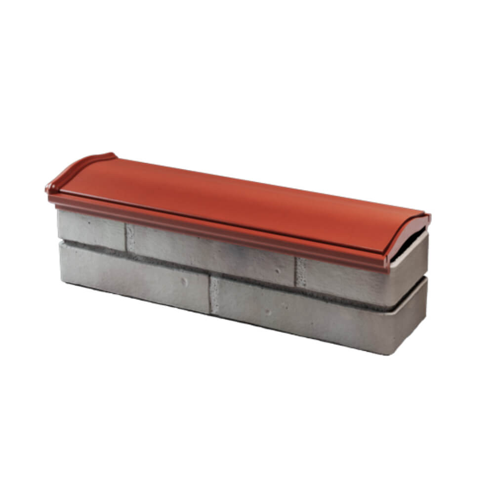 Парапет Zking Монблан Красный посадка на 0.5 кирпича (130мм) в Кирово-Чепецке фото