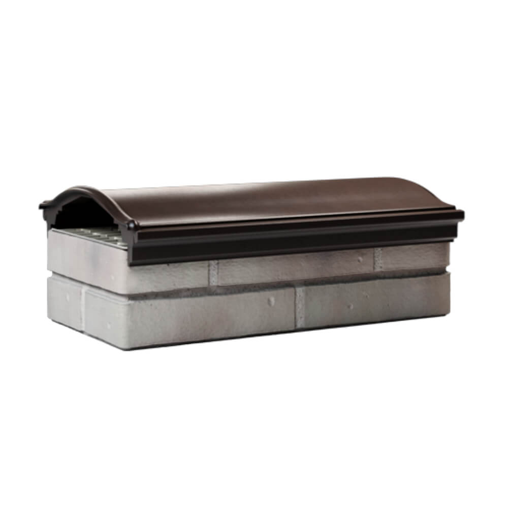 Парапет Zking Монблан Коричневый посадка на 1 кирпич (200/225/255мм) Кирово-Чепецк фото