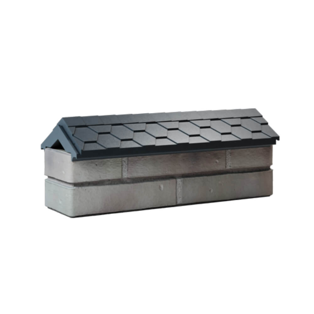 Парапет Zking Эверест Серый с посадкой на 0.5 кирпича (130мм) Кирово-Чепецк фото