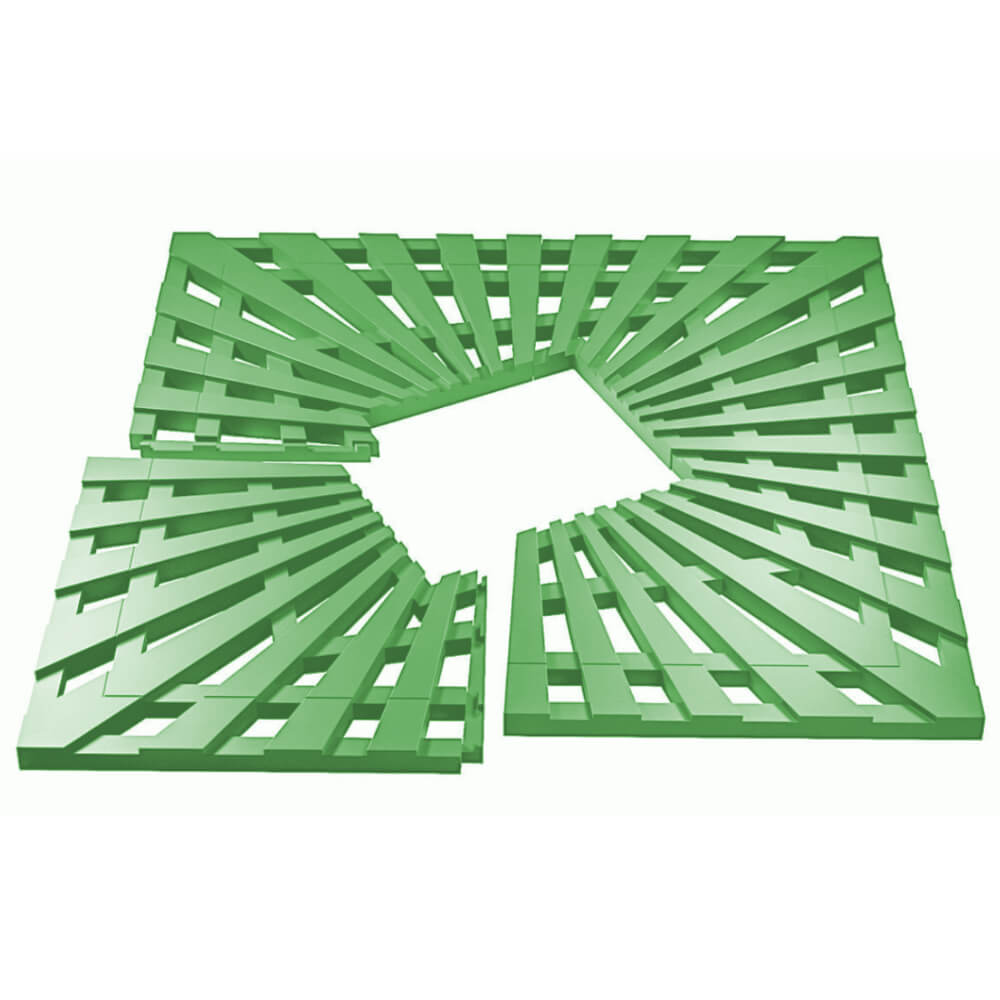 Приствольная решетка для дерева ZKING ATMOSPHERE 1.2х1.2м Зеленая в Кирово-Чепецке фото