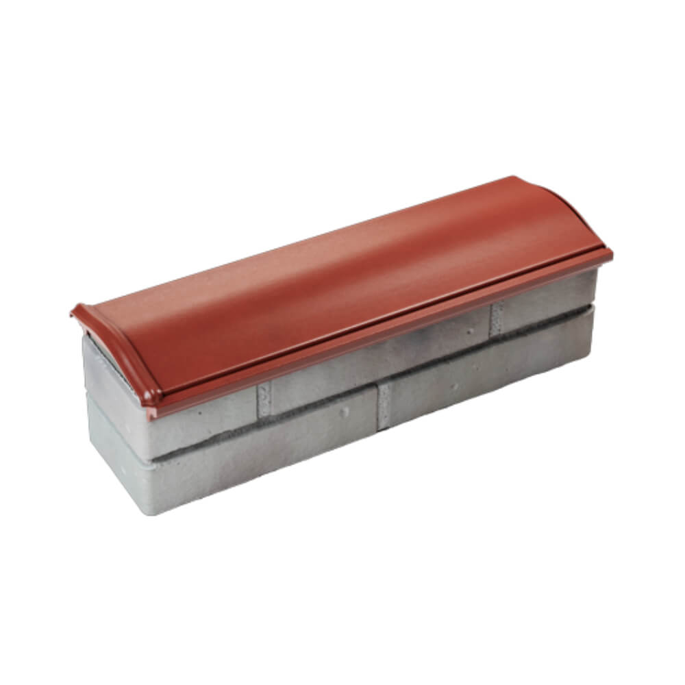 Парапет Zking Монблан Красный посадка на 0.5 кирпича (130мм) в Кирово-Чепецке фото