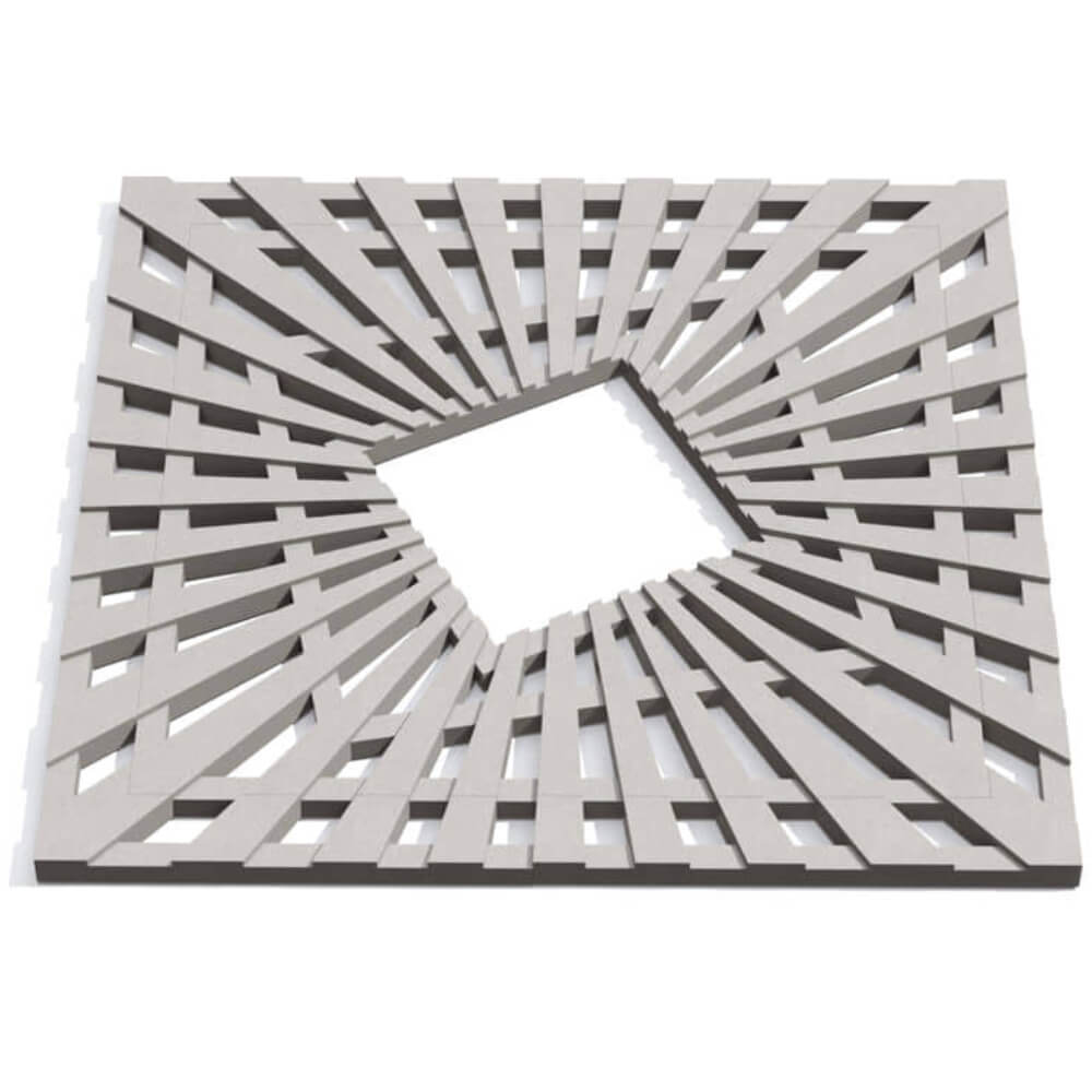 Приствольная решетка для дерева ZKING ATMOSPHERE 1.2х1.2м Бежевая Кирово-Чепецк фото