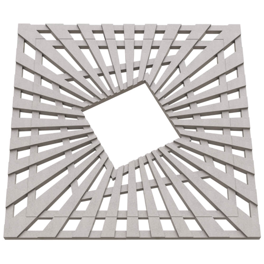 Приствольная решетка для дерева ZKING ATMOSPHERE 1.2х1.2м Бежевая в Кирово-Чепецке фото