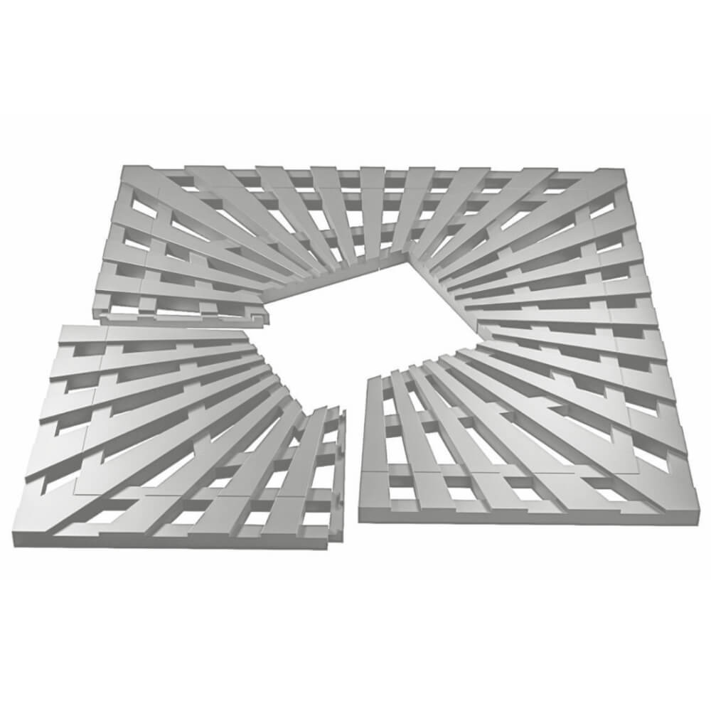 Приствольная решетка для дерева ZKING ATMOSPHERE 1.2х1.2м Бежевая в Кирово-Чепецке фото