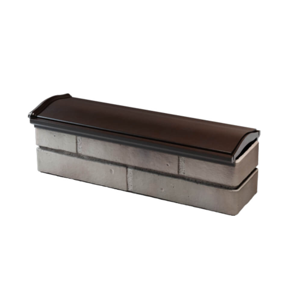 Парапет Zking Монблан Коричневый посадка на 0.5 кирпича (130мм) в Кирово-Чепецке фото