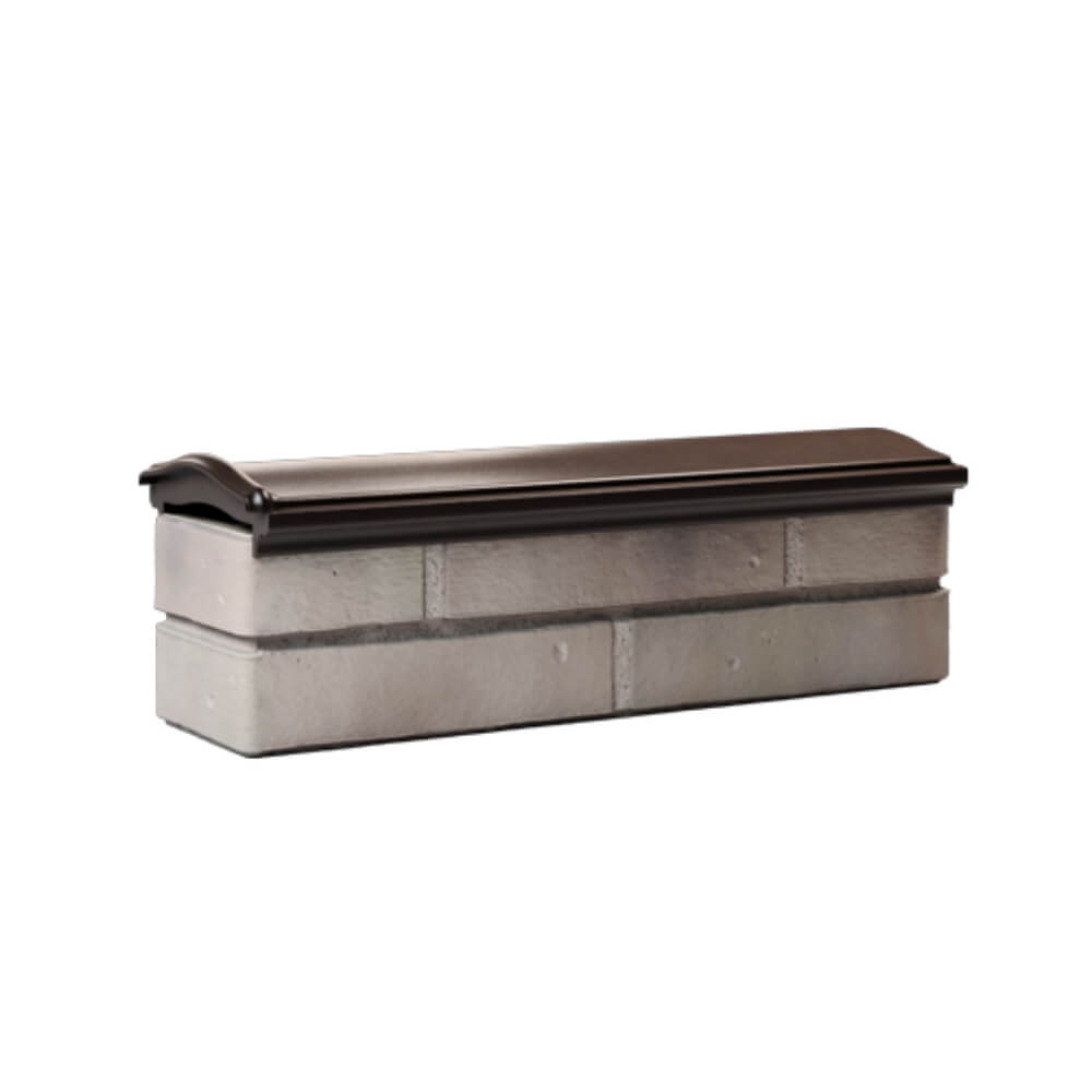 Парапет Zking Монблан Коричневый посадка на 0.5 кирпича (130мм) Кирово-Чепецк фото