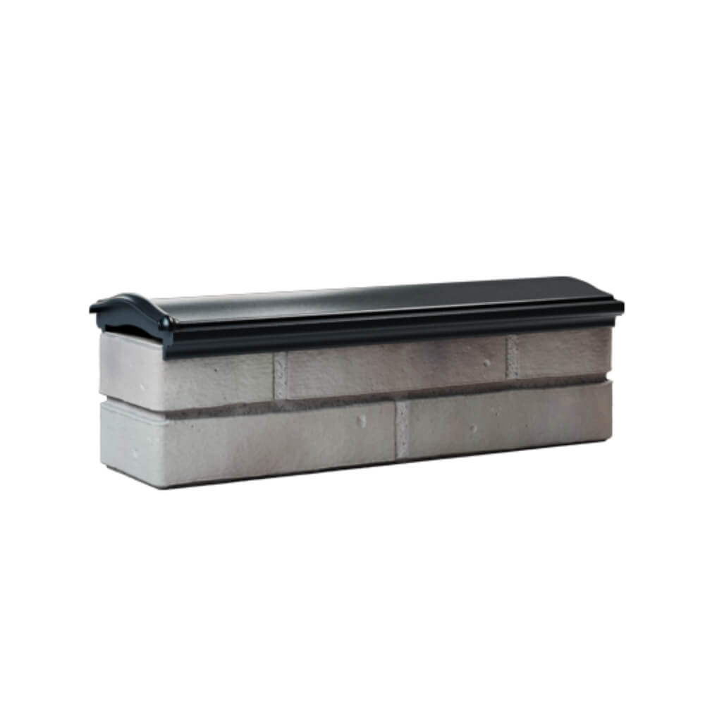 Парапет Zking Монблан Черный посадка на 0.5 кирпича (130мм) Кирово-Чепецк фото