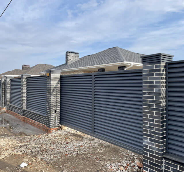 Колпак Zking Бона ХайТек Серый на столб 1.5х1.5 кирпича (385х385мм) в Кирово-Чепецке фото