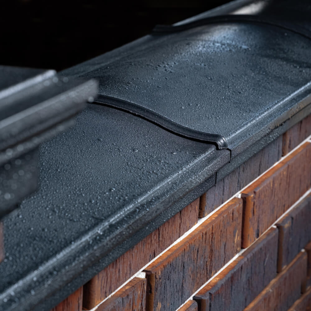 Парапет Zking Монблан Черный посадка на 0.5 кирпича (130мм) в Кирово-Чепецке фото