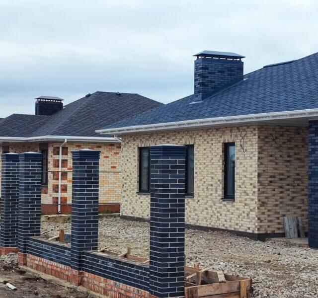 Колпак Zking Бона ХайТек Серый на столб 1.5х1.5 кирпича (385х385мм) в Кирово-Чепецке фото