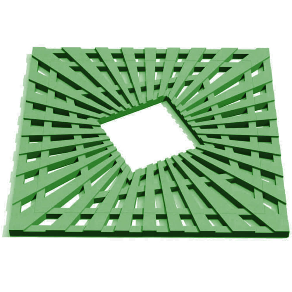 Приствольная решетка для дерева ZKING ATMOSPHERE 1.2х1.2м Зеленая Кирово-Чепецк фото