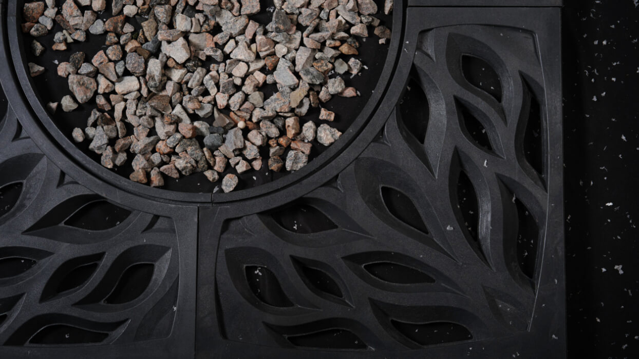 Приствольная решетка для дерева ZKING CRUST 1.2х1.2м Черная в Кирово-Чепецке фото